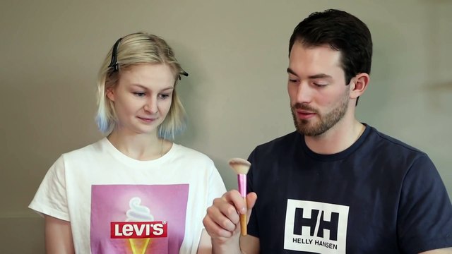 Boyfriend does my Makeup!