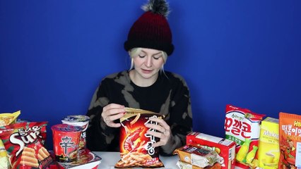 My Characters try International Snacks!