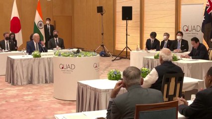 쿼드, '中 견제' 인도 태평양에 63조 원 투자...北 비핵화·코로나 논의 / YTN