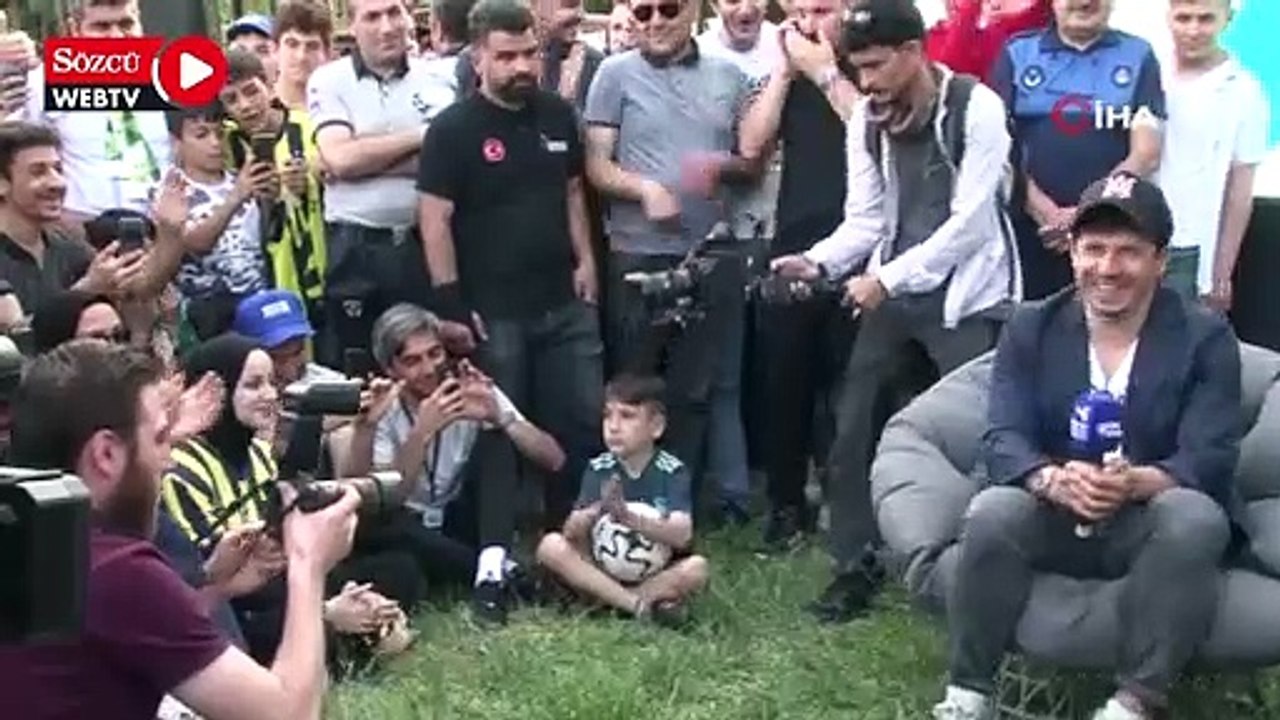 Emre Belözoğlu: "İnşallah bir gün Fenerbahçe’nin başında sizleri mutlu edeceğiz"