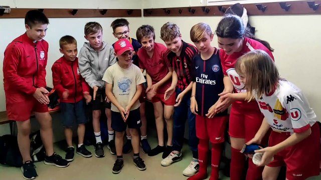 La victoire des U13 pour le dernier match