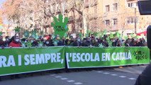 PSC, ERC, Junts y comuns pactan dejar al castellano sin el porcentaje del 25%