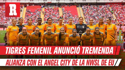 Tigres Femenil y Angel City FC anunciaron primer alianza entre equipos mexicanos y de EE.UU.