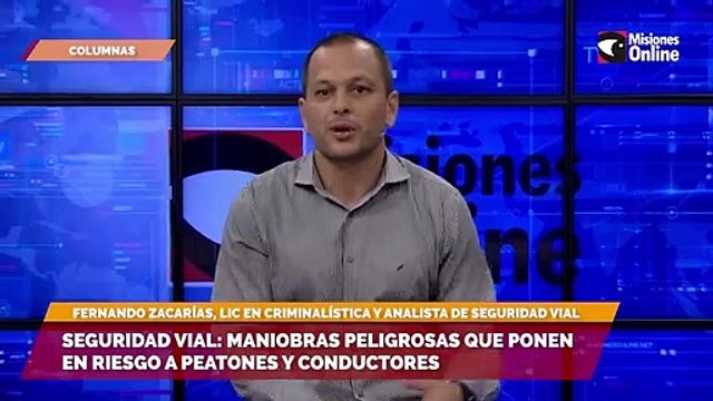 Seguridad vial: maniobras peligrosas que ponen en riesgo a peatones y conductores