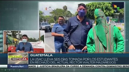 Comunidad estudiantil guatemalteca exige nuevas elecciones de Rector de la Universidad San Carlos