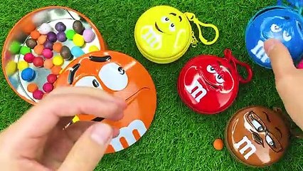 Rainbow M&M's Box Full of Skittles Candy with Magic Duck PlayDoh _ Satisfying ASMR Video