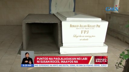 Скачать видео: Puntod na paglalagakan ng labi ni Susan Roces, inaayos na | UB