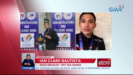 Panayam kay Ian Clark Bautista, Gold medalist, 31st SEA Games | UB