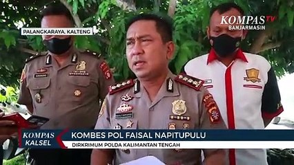 Polisi Gerebek Lokasi Judi Dadu Gurak di Sinar Kahayan Palangkaraya, Seorang Diduga Bandar Ditangkap