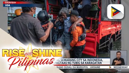 Nasa 2-K residente ng Semarang City sa Indonesia, lumikas dahil sa pagtaas ng tubig sa karagatan