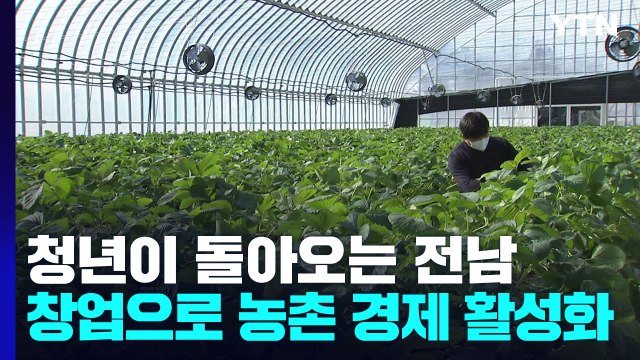 청년이 돌아오는 전남...창업으로 농촌 경제 활성화 / YTN