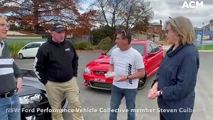 NSW Ford Performance Vehicle Collective members at The Neighbourhood Centre