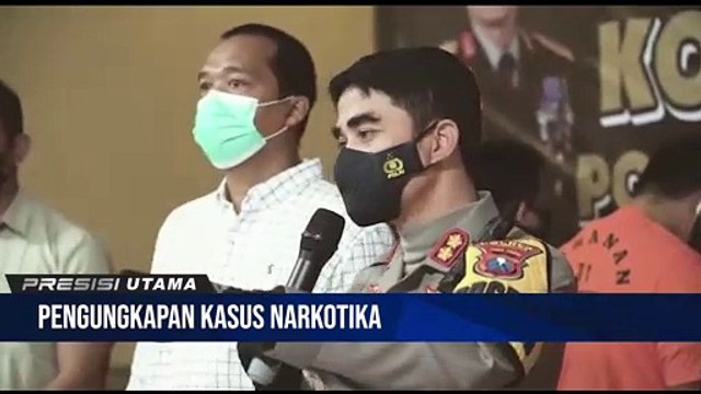 Satresnarkoba Polresta Mojokerto Amankan Narkotika Jenis pil double L, Ganja, dan Sabu-Sabu