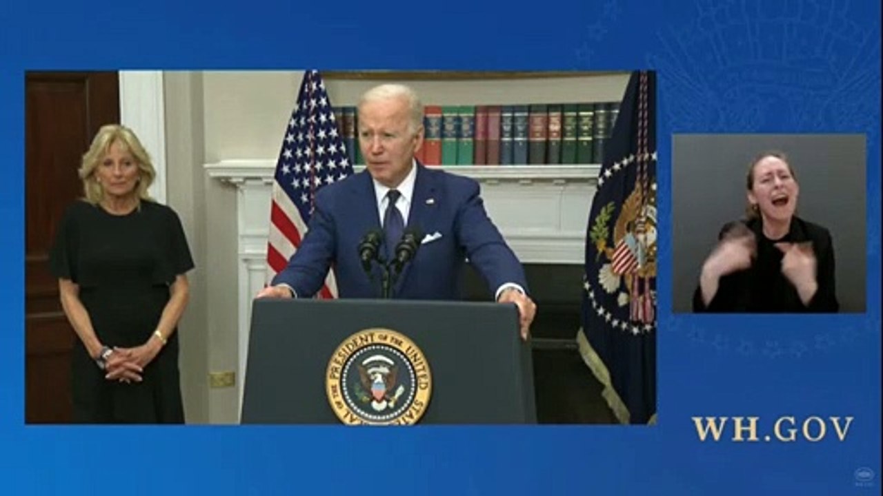 Joe Biden pide plantarse ante el 'lobby' de las armas tras el tiroteo en Texas