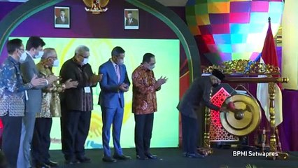 Luncurkan Halal Industri Event 2022, Wapres Minta Industri Halal Besar dan Kecil Saling Topang