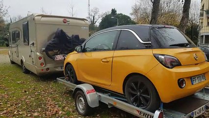 La France 2021. Camping Car Park  Castelnaudary 'Aude). et retour sur Serignan (34410)