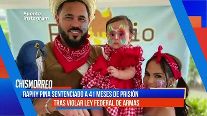 Raphy Pina pareja de 'Natti Natasha' es condenado a 3 años de cárcel