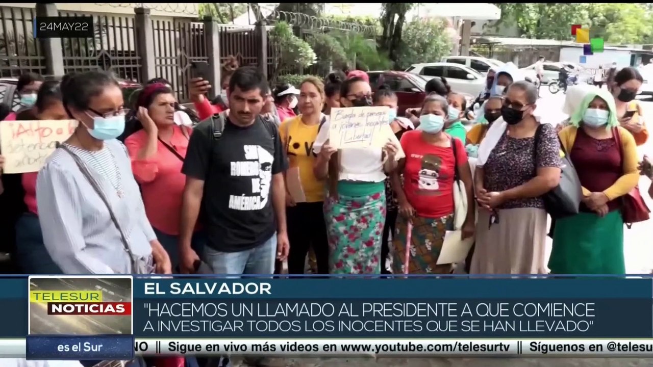 El Salvador: Familias exigen la liberación de los detenidos durante el estado de excepción