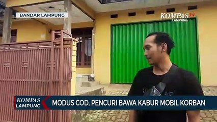 Modus COD, Pencuri Bawa Kabur Mobil