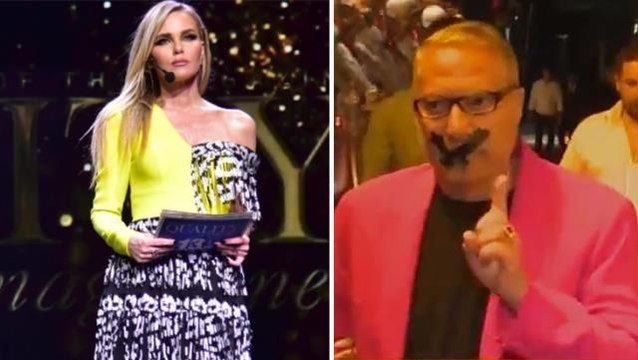 Melike Öcalan'a Bir sana elimi değdiremedim diyen Mehmet Ali Erbil, konuşmamak için ağzını bantladı