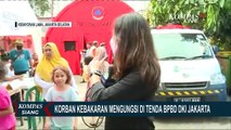 Kebakaran di Kebayoran Lama, Korban Mengungsi di Tenda BPBD DKI Jakarta