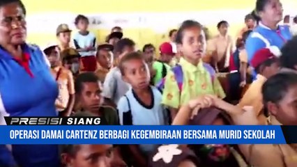 Operasi Damai Cartenz Berbagi Kegembiraan dan Hadiah di SD Negeri Balil di Pegunungan Bintang