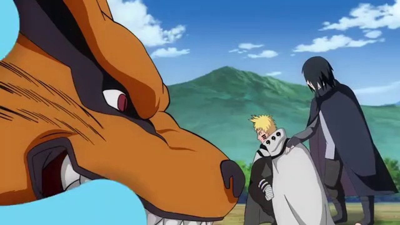 Naruto Ramène Kurama Après Être Devenu le Nouveau Sage Dieu avec L'aide de Sasuke - Boruto