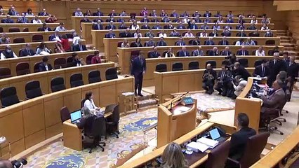 Feijóo toma posesión de su escaño en el Senado