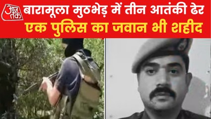 3 Pakistani terrorists killed in JK, an official martyred