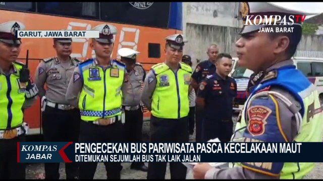 Petugas Temukan Sejumlah Bus Tak Laik Jalan
