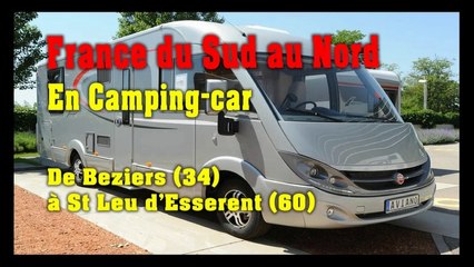 La France 2021/2022. Itinéraires testés du nord au sud , avec haltes Camping car Park.