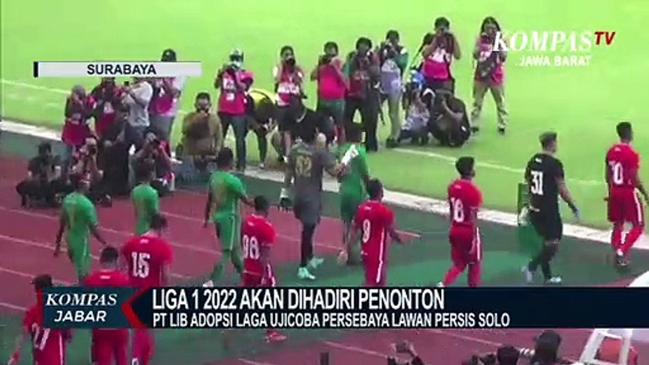 PT LIB Adopsi Kesuksesan Laga Ujicoba Persebaya Lawan Persis Solo