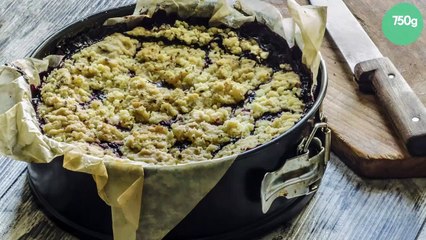 Crumble aux quetsches
