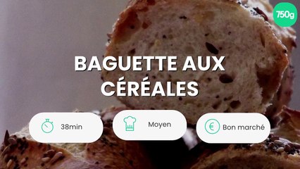 Baguette aux céréales