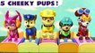 Paw Patrol Toy Cartoon Funny Nursery Rhyme of 5 Cheeky Monkeys Jumping On The Bed for Kids Children and Toddlers