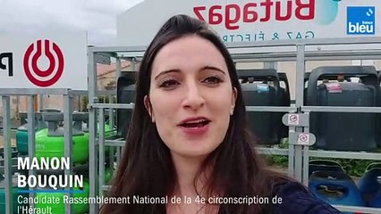 Législatives Hérault 4e Manon Bouquin RN