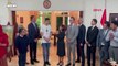 Mesut Özil, Türkiye Cumhuriyeti Cakarta Büyükelçiliği'ni ziyaret etti