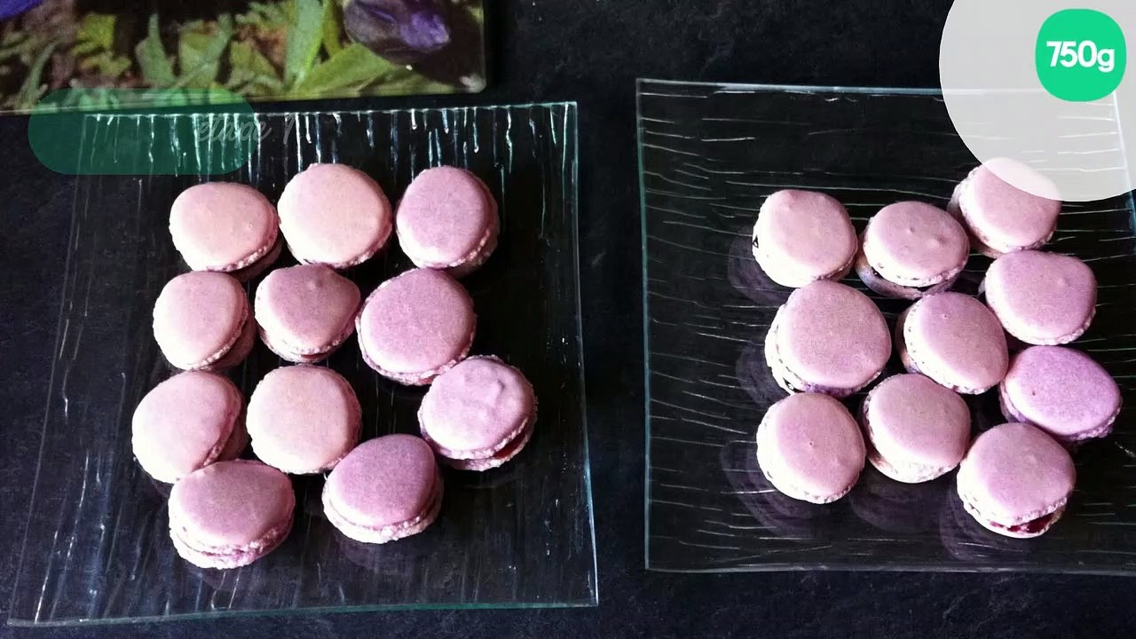 Macarons aux figues