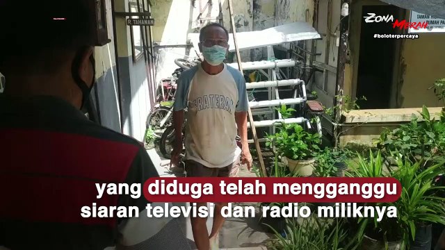 Kesal karena Sering Ganggu Siaran Televisi, Pria Paruh baya Nekat Bacok Tetangganya