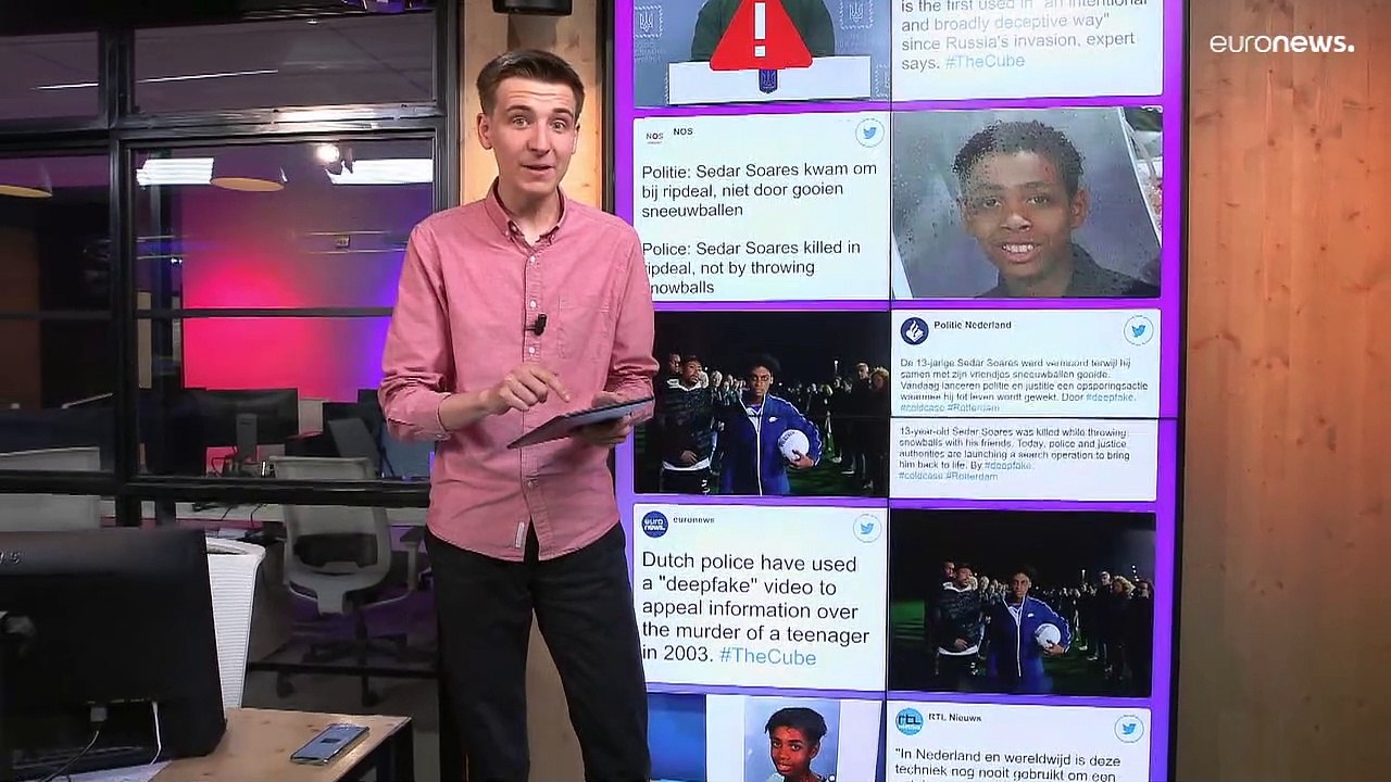 Niederländische Polizei ermittelt mit Deepfake-Video in einem Mordfall