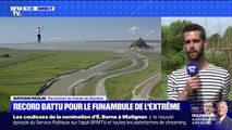 Après le Mont-Saint-Michel, le funambule Nathan Paulin envisage une traversée entre la tour Eiffel et Montparnasse