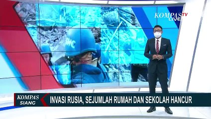 Serangan Artileri Rusia, Sekolah dan Taman Bermain Anak Hancur di Bakhmut Ukraina