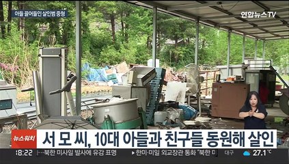 살인에 아들과 친구들 동원한 50대…항소심도 중형