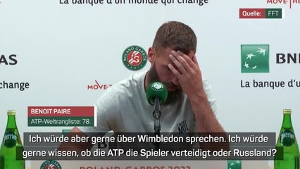 Paire kritisiert "Krieg zwischen ATP und Wimbledon"