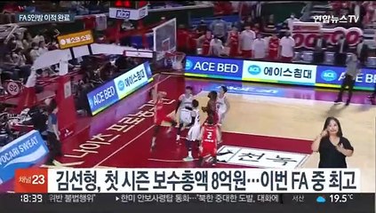 프로농구 판도 바뀐다…FA '빅5' 새 둥지로