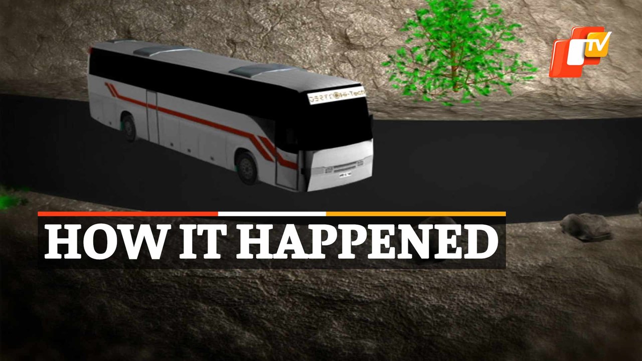 Kalinga Ghat Bus Mishap Graphical Representation Bus Mishap That 