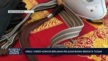 Viral ! Video Konvoi Belasan Pelajar Bawa Senjata Tajam