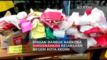 Kejari Kota Kediri Musnahkan Puluhan Ribu Barang Bukti Narkoba Berbagai Jenis