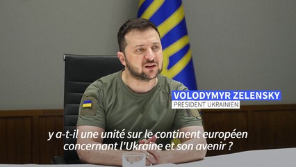 Ukraine: Zelensky dénonce à Davos un manque d'"unité" des pays occidentaux
