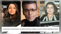 Gauri Khan, Farah Khan, Maheep Kapoor & Others At Karan Johar’s Birthday Party